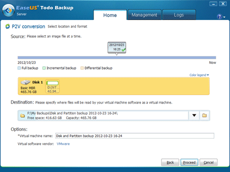 How to convert disk image to virtual disk file (.vmdk or .vhd)?