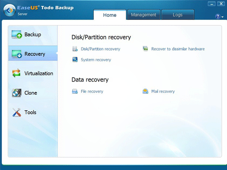 Select disk and partition