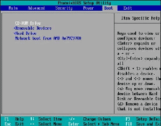 Change Boot Priority