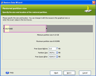 Resize/move the target partition