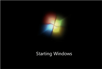 Windows 7 restore completed