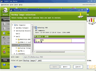Windows 7 system restore